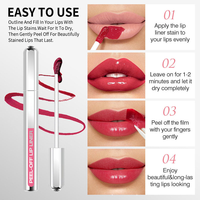 đ Peel-off lĂ„ngvarig lĂ€ppliner och glans