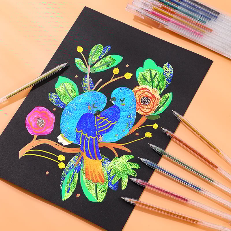 đ2025 Rea nuâMetallisk, vibrerande, glittrande och fĂ€rgglad penna/đ2025 Hot Sale NowâMetallic Vibrant Sparkle Colorful Pen