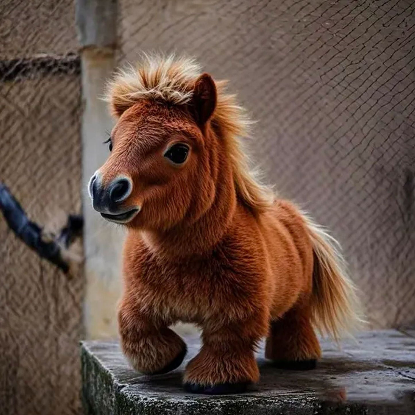 🐴 Elektrisk ponnyplyschdocka · Mjuk och söt kommer ✨