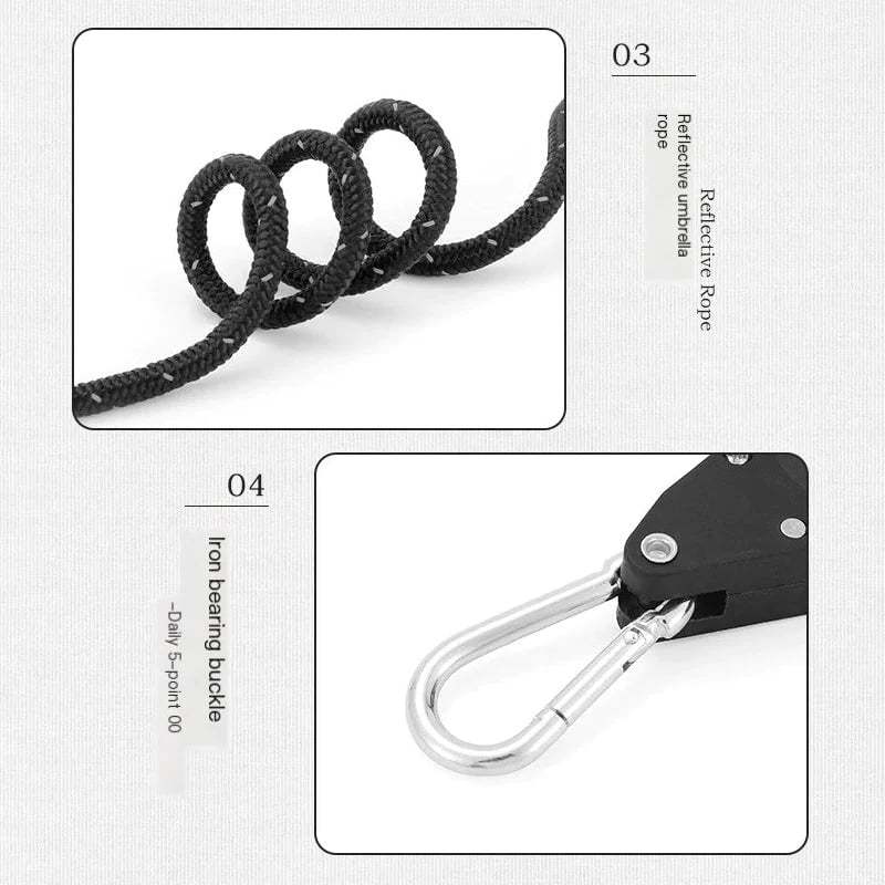 đ„49% OFF TODAY ONLYđ„ Portable Adjustable Fix Camping Rope