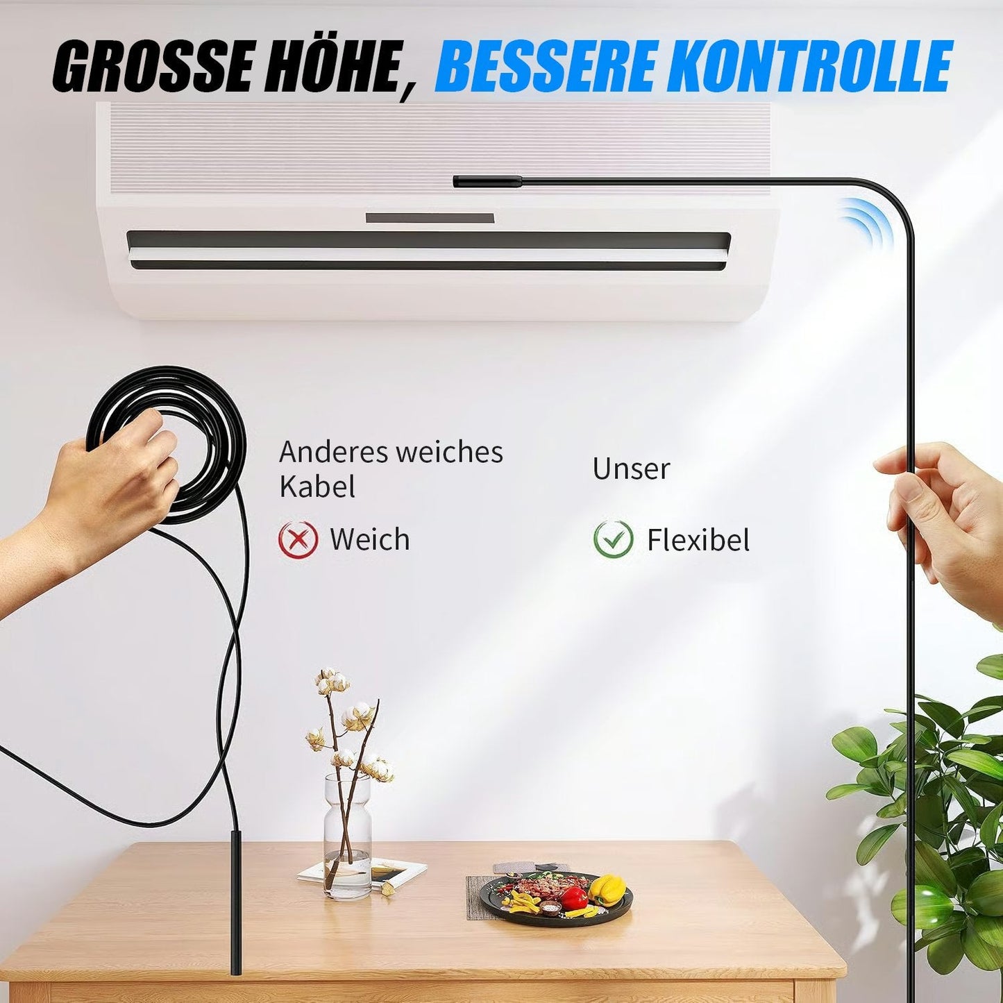 š„SISTA DAGEN 49% RABATTš Plug-and-Play endoskopkamera