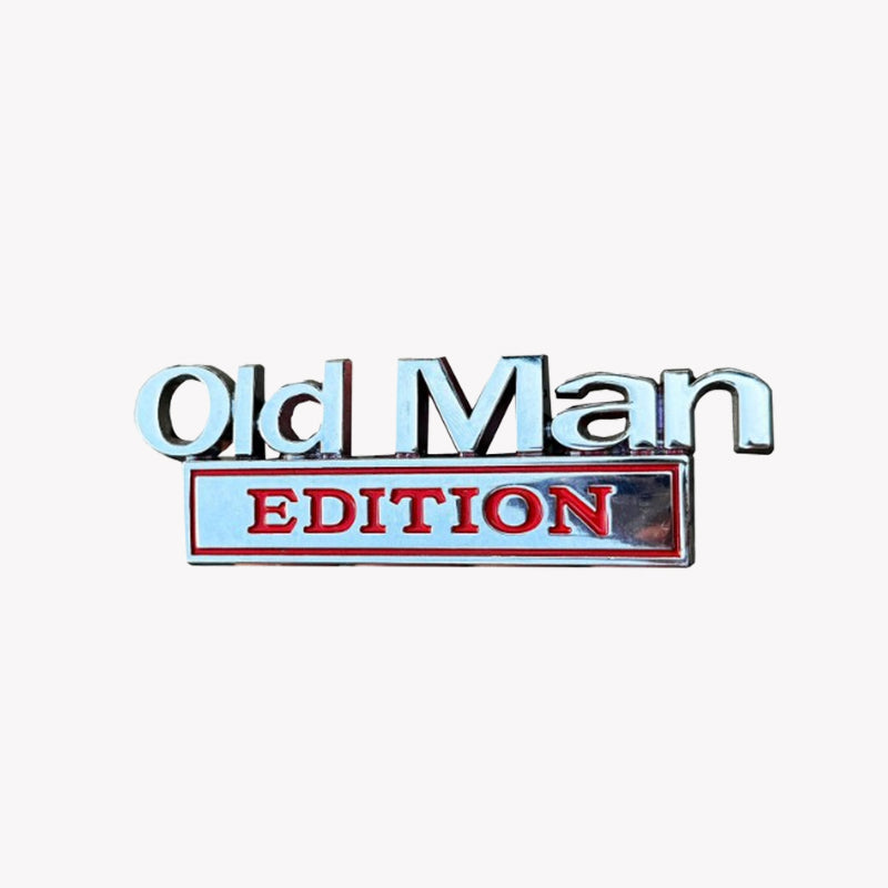 🚗 Old Man Edition - Bilemblem