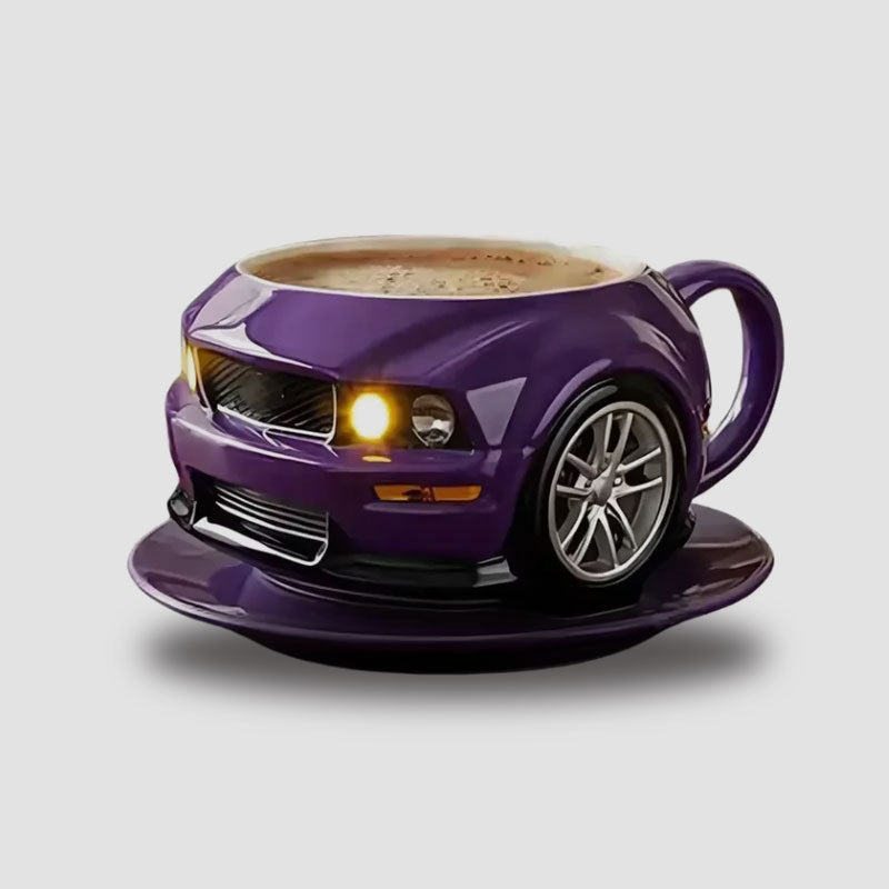 ☕Mugg formad som sportbil🚗/Sports car shape mug