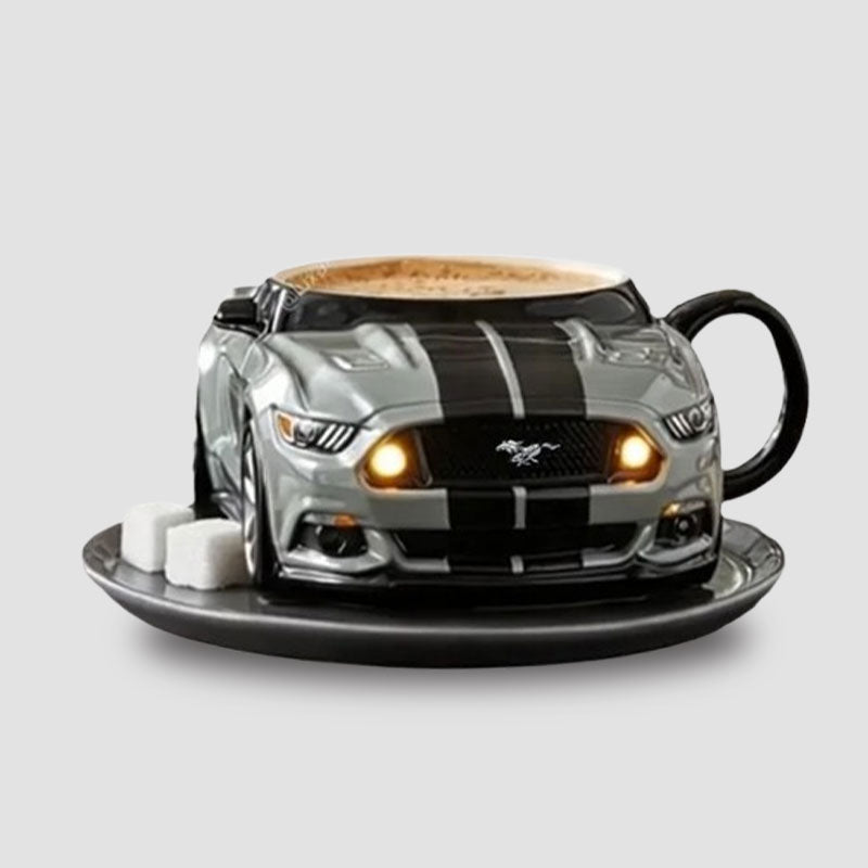 ☕Mugg formad som sportbil🚗/Sports car shape mug