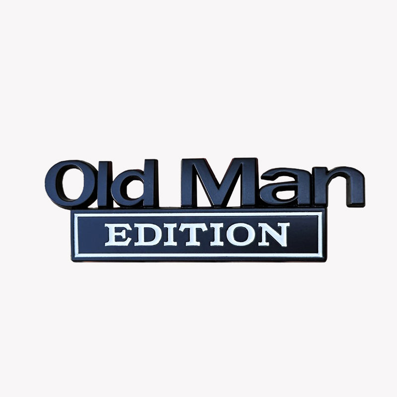 🚗 Old Man Edition - Bilemblem