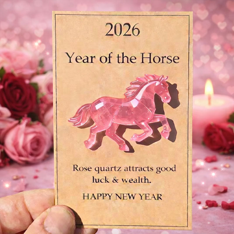 🐎 Année du Cheval 2026 – Choisissez votre couleur, portez votre intention.