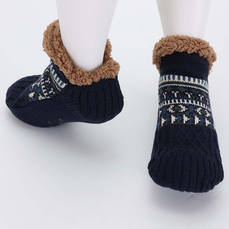 🧦 Jacquardgolvsockor – Mysig värme för varje steg