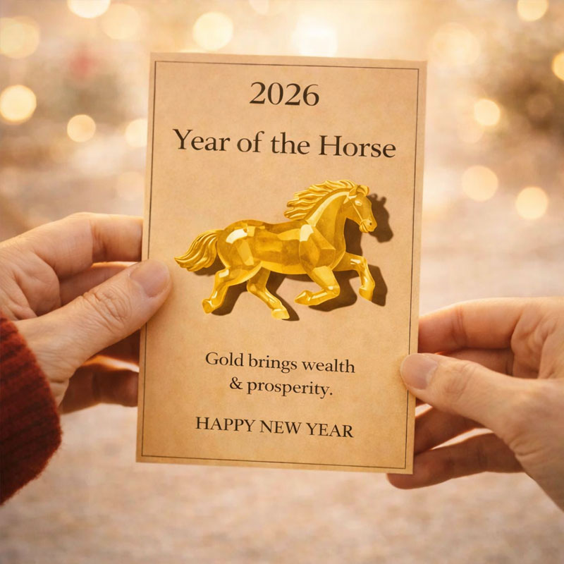🐎 Année du Cheval 2026 – Choisissez votre couleur, portez votre intention.