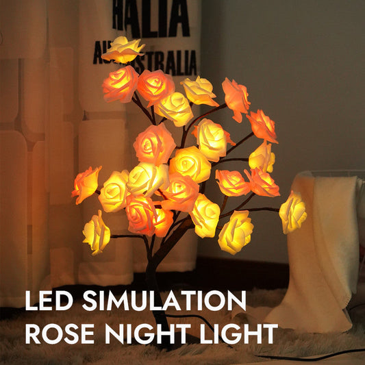 Härligt rosenträd