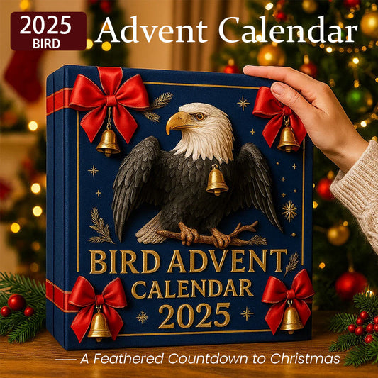 🐦 Adventskalender för fåglar 2025 — En befjädrad nedräkning till jul 🎄