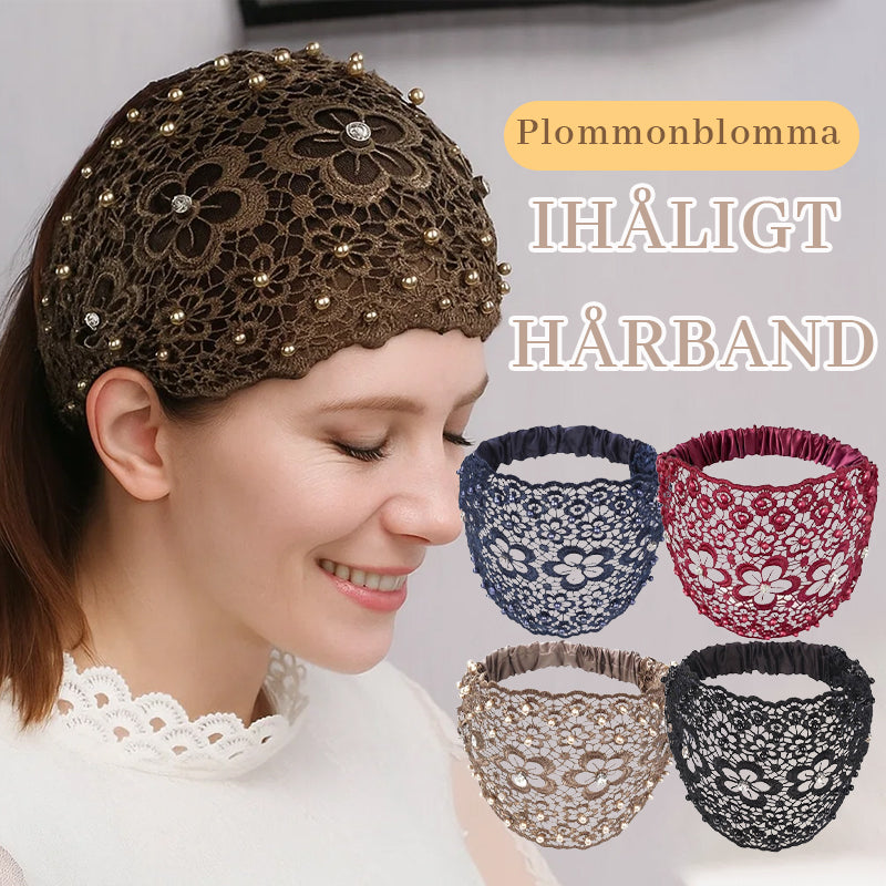 Plommonblomma Ihåligt Hårband