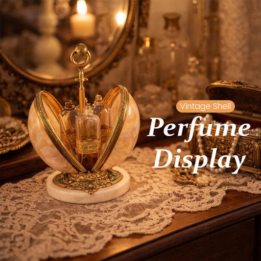 🕯 Présentoir à parfum vintage Shell