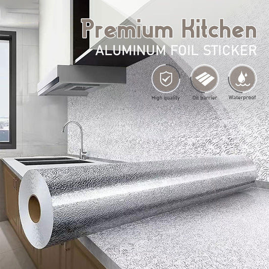 Premium köksklistermärke i aluminiumfolie