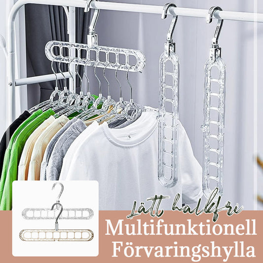 Lätt, halkfri multifunktionell förvaringshylla