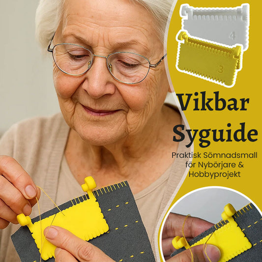 🧵 Vikbar Syguiden – För nybörjare och de som behöver extra stöd! ✂️