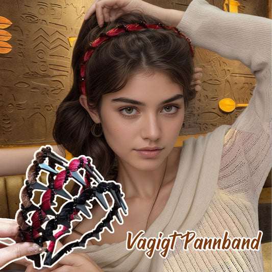 Vågigt Pannband