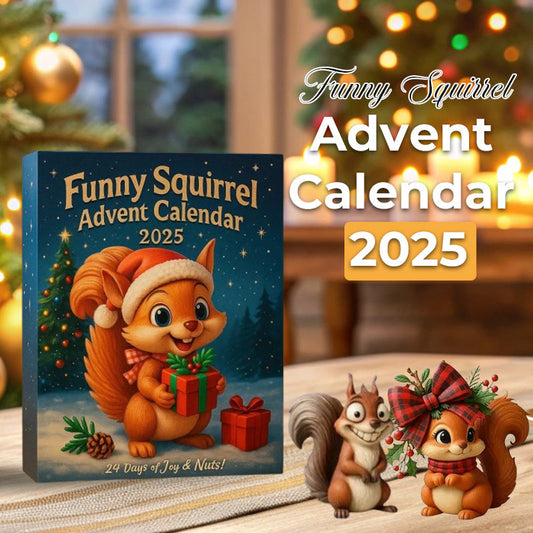 🐿️🎁 Lustiger Eichhörnchen-Adventskalender 2025