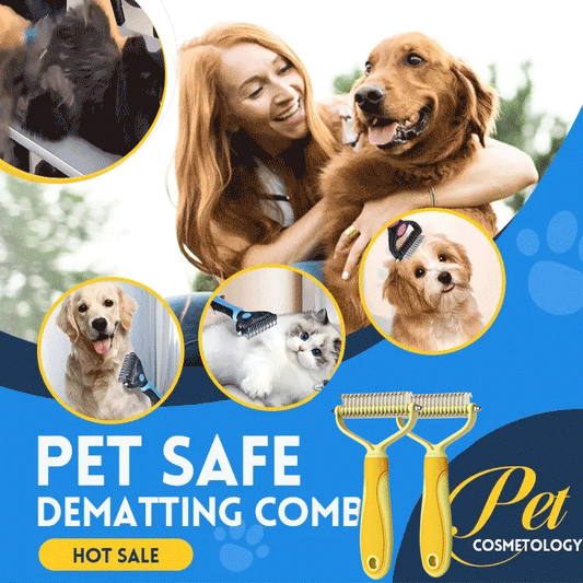 🐶Pet Safe Dematting Comb