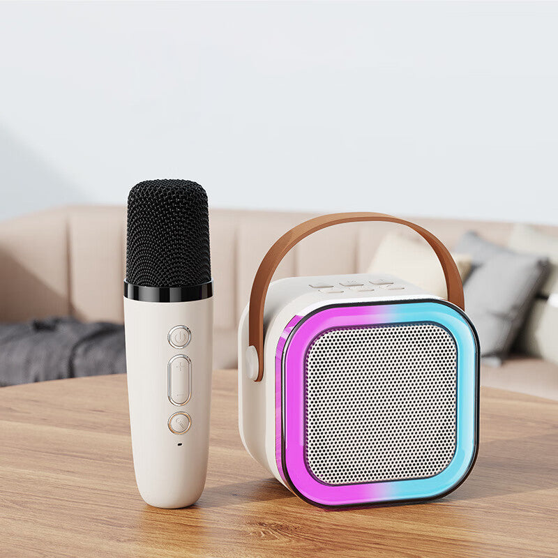 🧸 Minikaraokemaskin med trådlös mikrofon