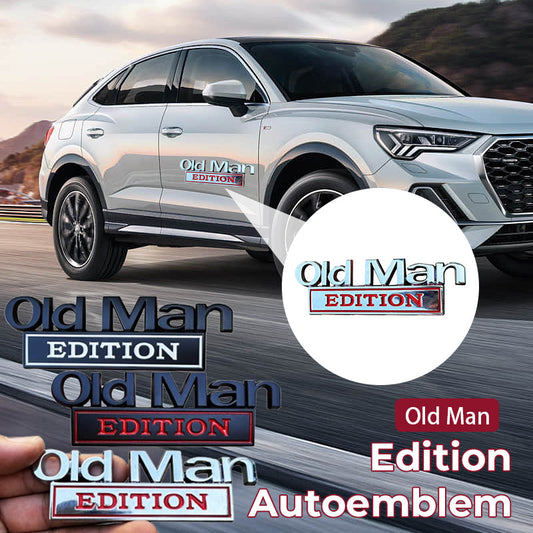 🚗 Old Man Edition - Bilemblem
