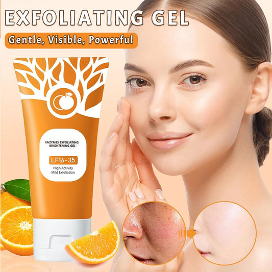 🧴 Exfolierande gel – Skonsam, synlig, kraftfull