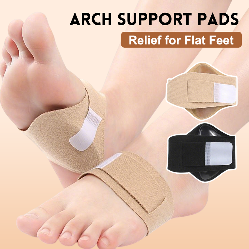 Semelles orthopédiques – Demi-semelle ajustable pour soulager les pieds plats