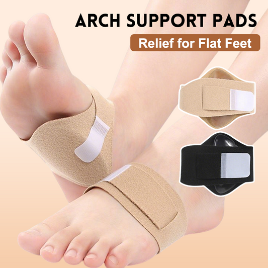 Semelles orthopédiques – Demi-semelle ajustable pour soulager les pieds plats