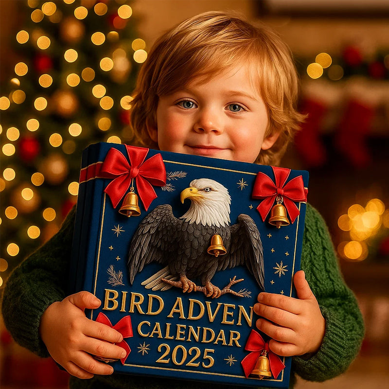 🐦 Adventskalender för fåglar 2025 — En befjädrad nedräkning till jul 🎄