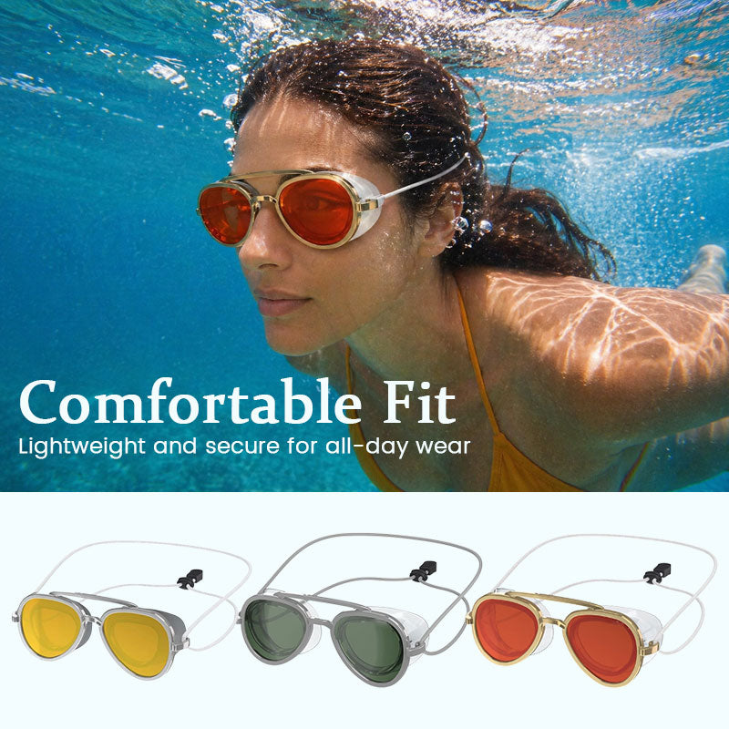 Lunettes de natation réfléchissantes SummerVibe 😎✨