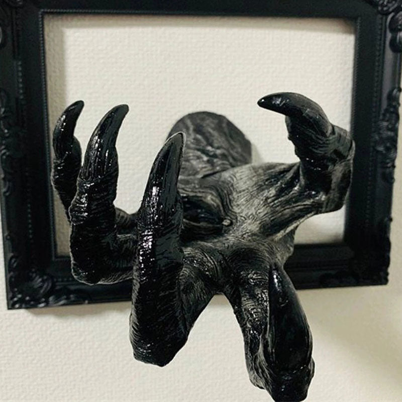 Halloween Djävulens Klo Resinprydnad