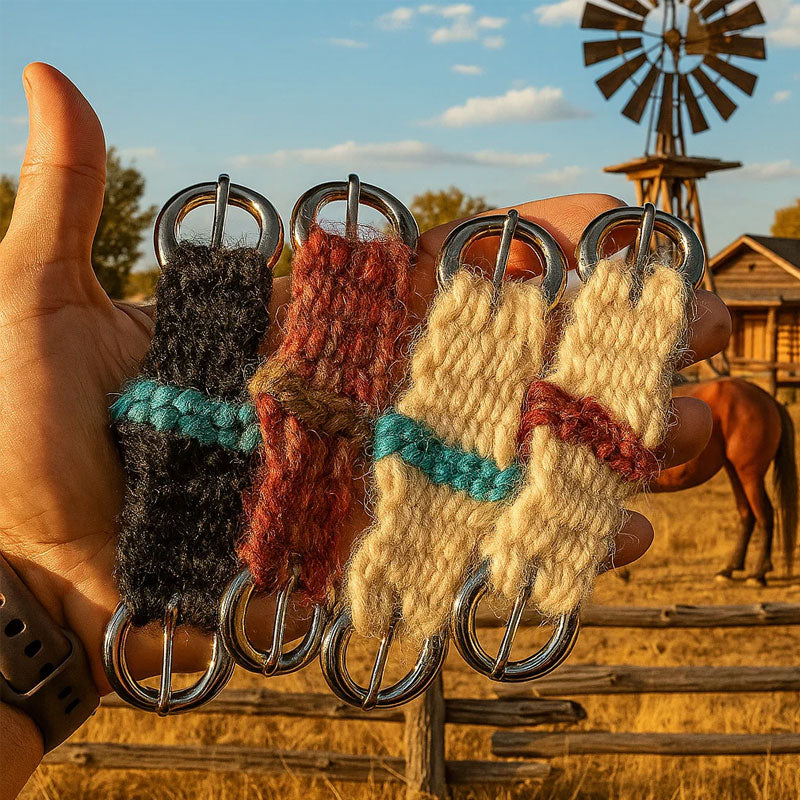 🐴 Mini Girth Nyckelring — Bär Sadelns Ande 🌾