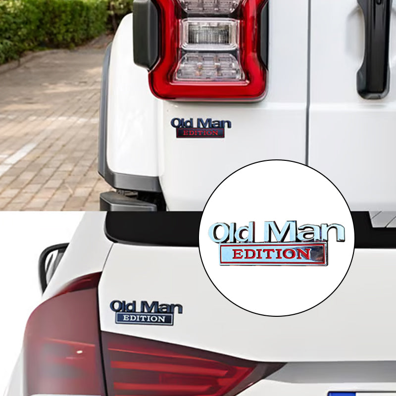 🚗 Old Man Edition - Bilemblem