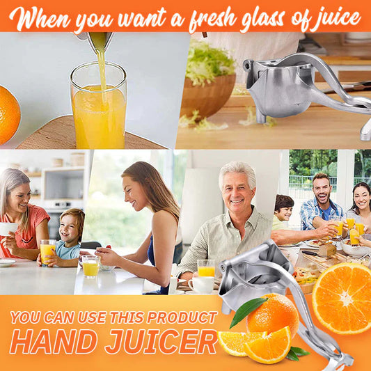 Multifunktionell handjuicepress