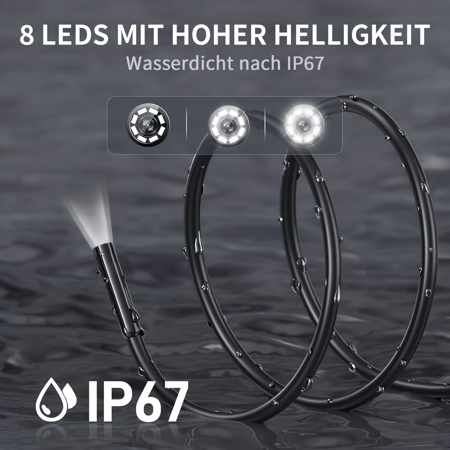 🔥SISTA DAGEN 49% RABATT🔎 Plug-and-Play endoskopkamera