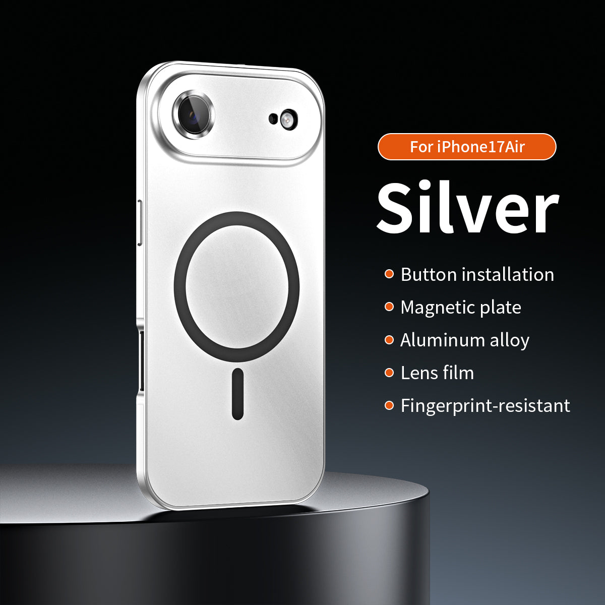 ✨17-13🔥Magnetiskt aluminiumskal för iPhone