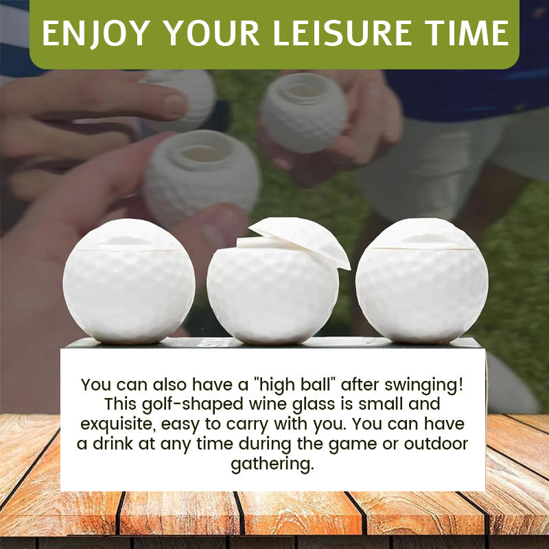 Kreativt golfbollformat snapsglas(1 PC)