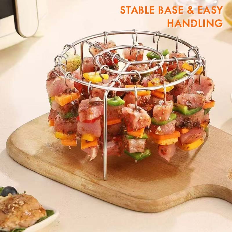 🔥 Grillspett för airfryer | 360° jämn tillagning, krispigt och saftigt! 🍢