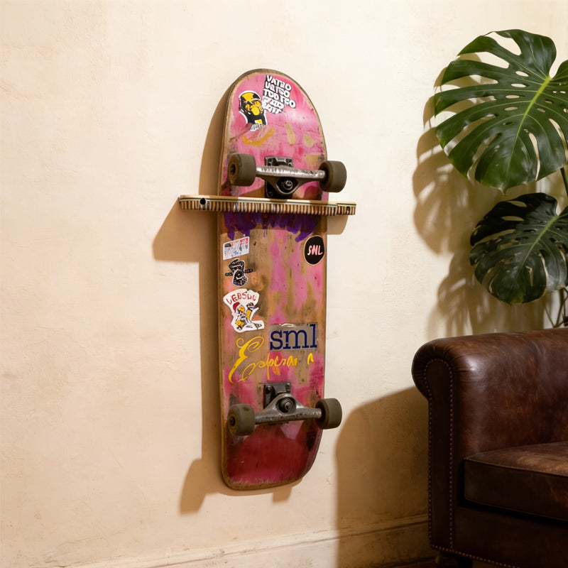 Étagère murale pour skateboard