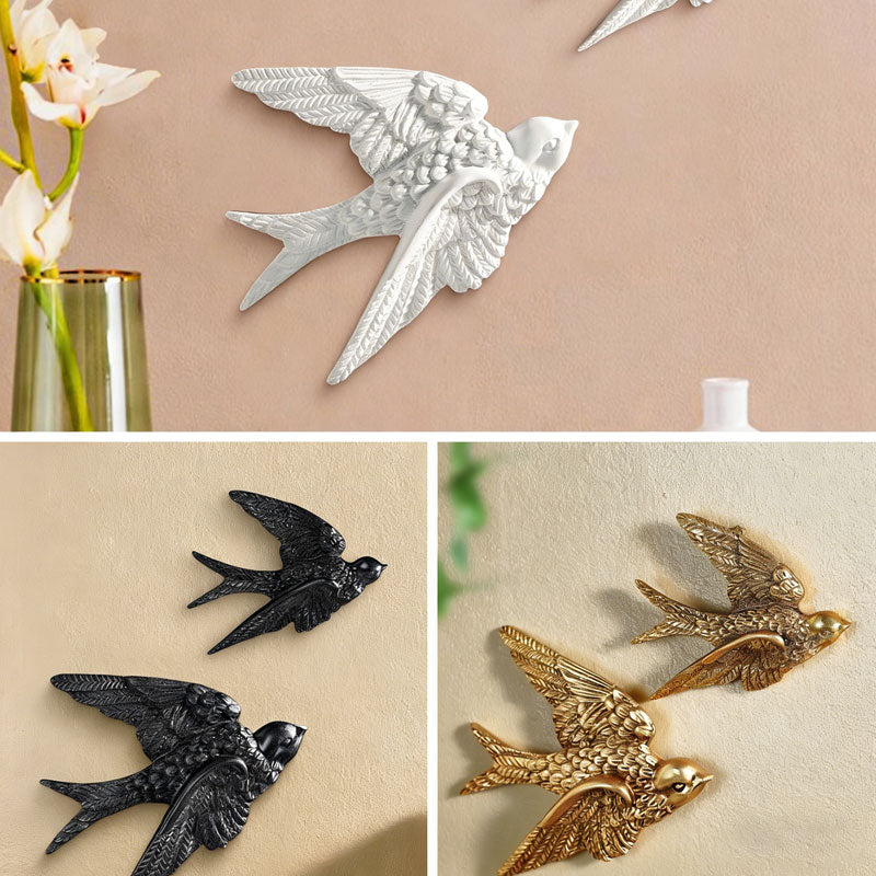 Décoration hirondelles d'inspiration vintage – Là où les histoires prennent leur envol🍃