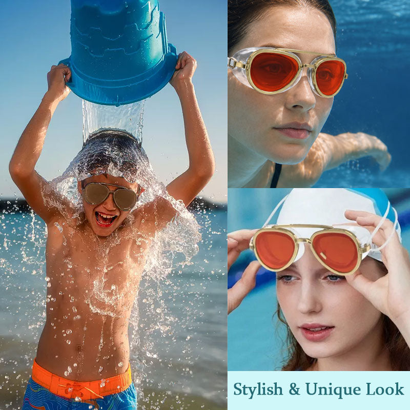 Lunettes de natation réfléchissantes SummerVibe 😎✨