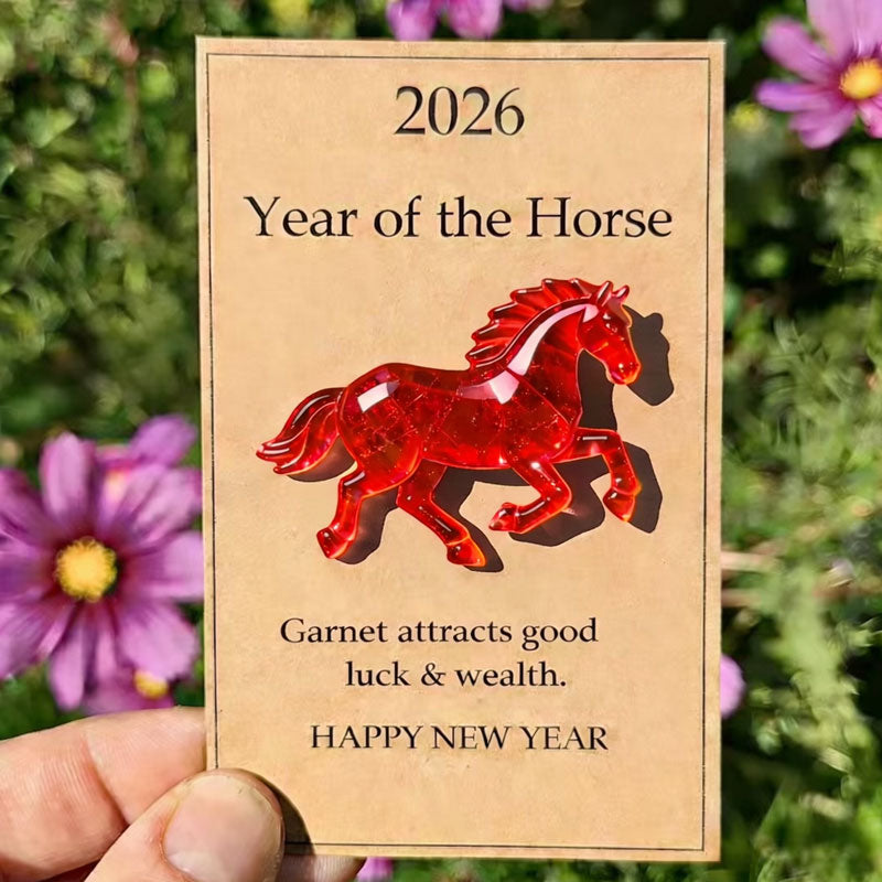 🐎 Année du Cheval 2026 – Choisissez votre couleur, portez votre intention.