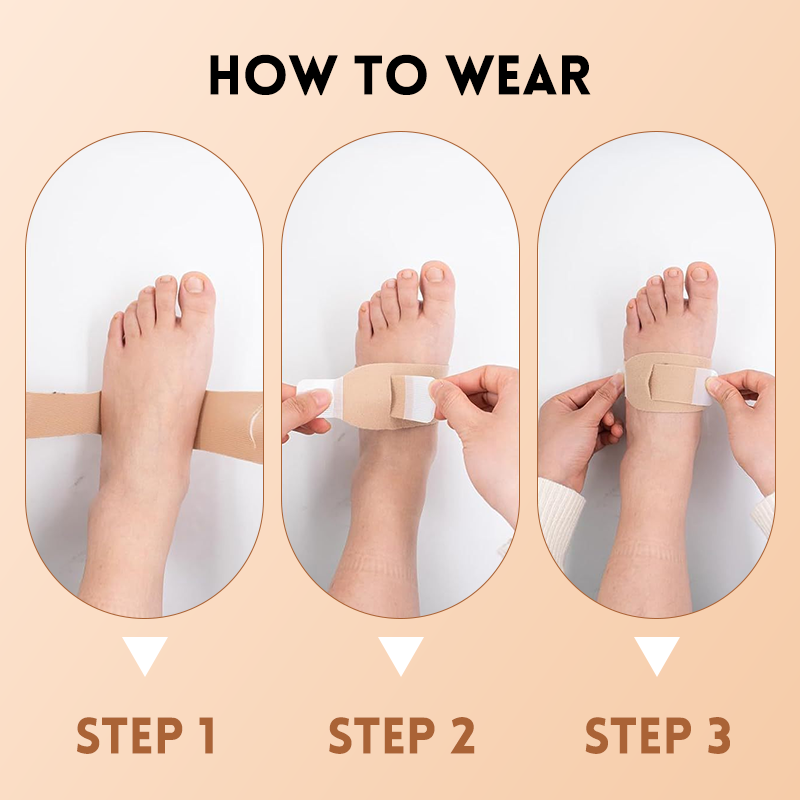 Semelles orthopédiques – Demi-semelle ajustable pour soulager les pieds plats