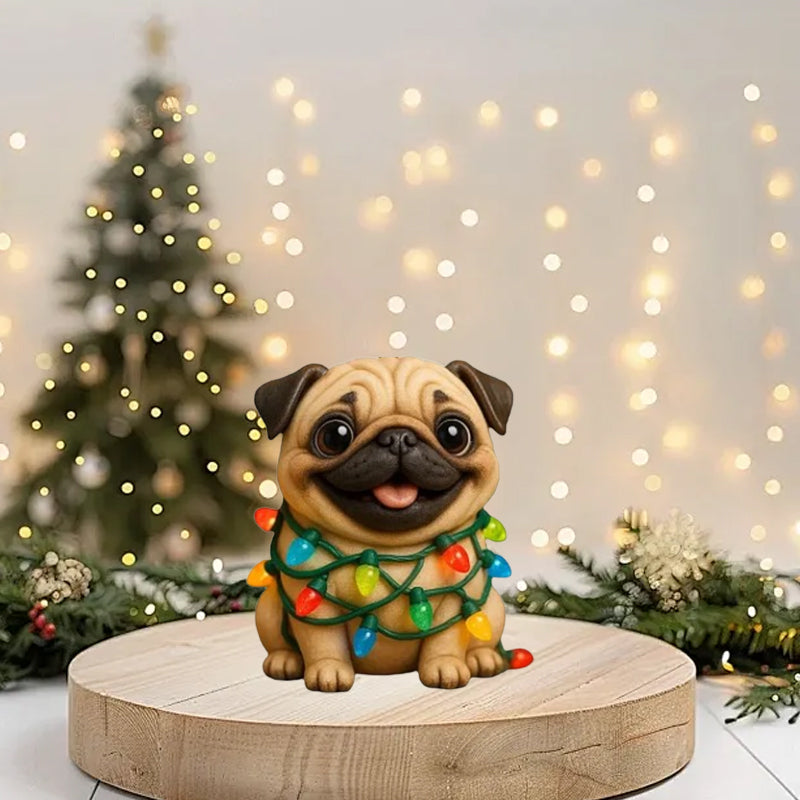 🐾🎄 Calendrier de l'Avent Carlin amusant 2025