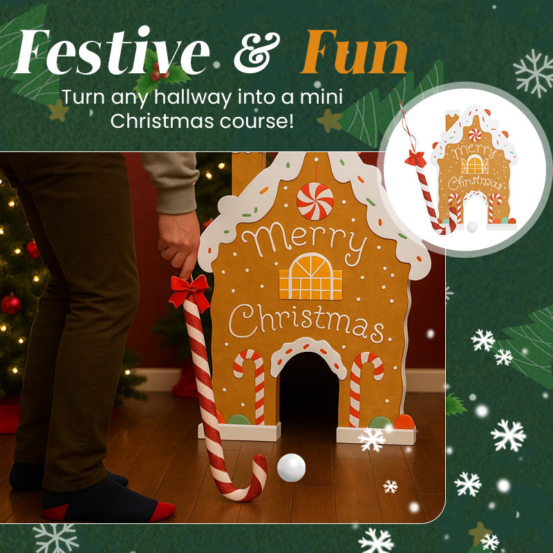 🎁Ensemble de jeu de golf en pain d'épice