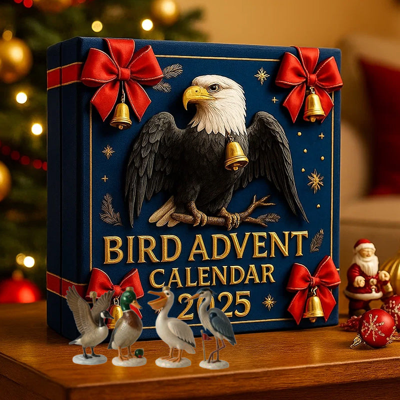 🐦 Adventskalender för fåglar 2025 — En befjädrad nedräkning till jul 🎄
