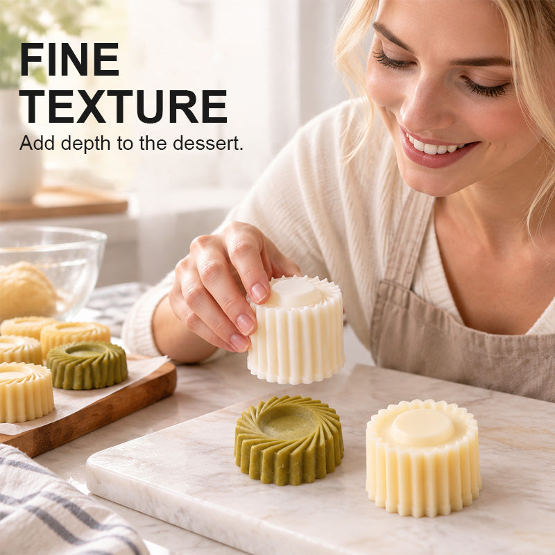 Moule à Pâtisserie Double Face 2-en-1 – 2 Motifs pour Desserts Maison