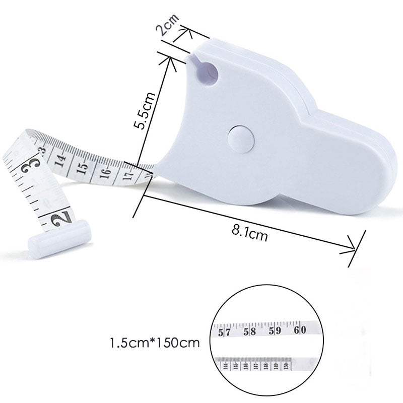 Infällbart fitnessmåttband