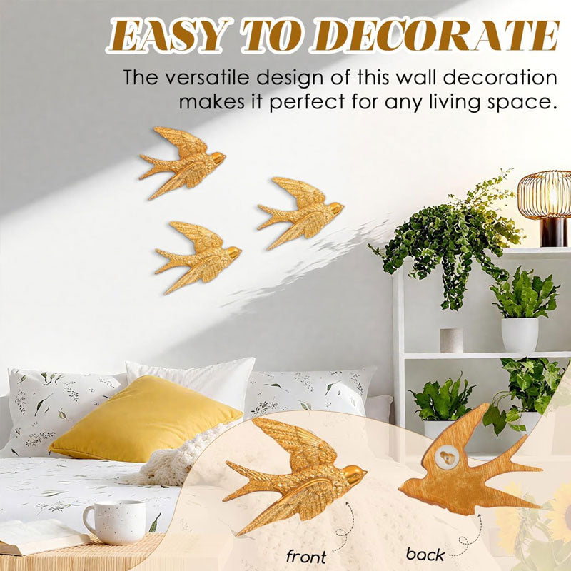 Décoration hirondelles d'inspiration vintage – Là où les histoires prennent leur envol🍃