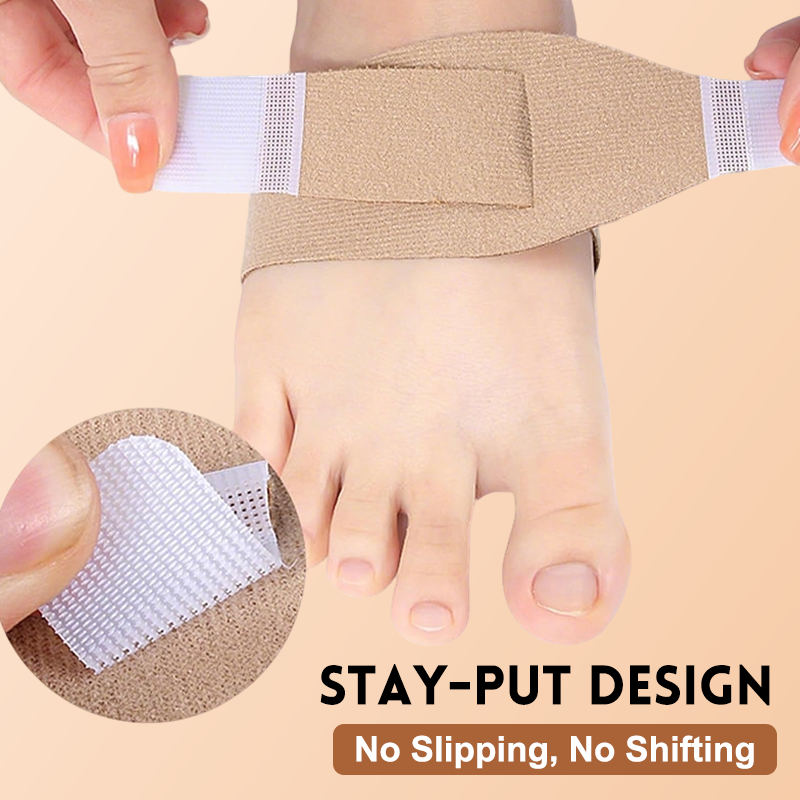 Semelles orthopédiques – Demi-semelle ajustable pour soulager les pieds plats