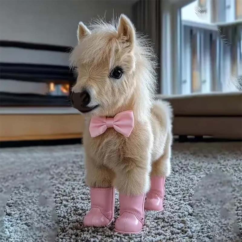 🐴 Elektrisk ponnyplyschdocka · Mjuk och söt kommer ✨